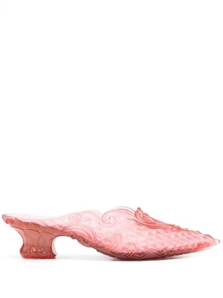  Y/project X Melissa 40mm Court Mules - Pink 