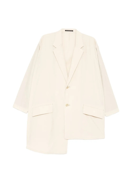  Y's Broad Big Jacket - Neutrals 