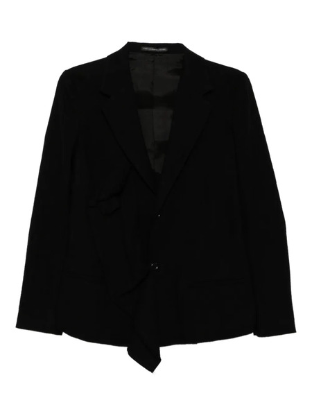  Y's Draped Blazer - Black 