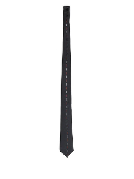  Y's Silk Tie - Black 