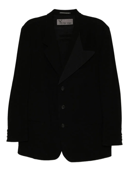  Y's Wool Blazer - Black 