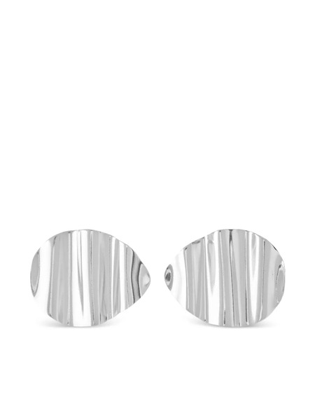 Ysso Londa Statement Earrings - Silver 