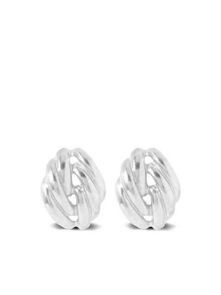  Ysso Mini Clos Stud Earrings - Silver 