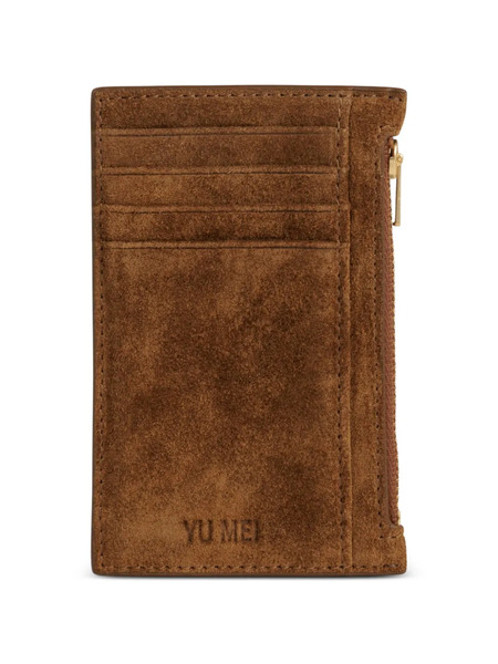  Yu Mei Frank Zip Wallet - Brown 
