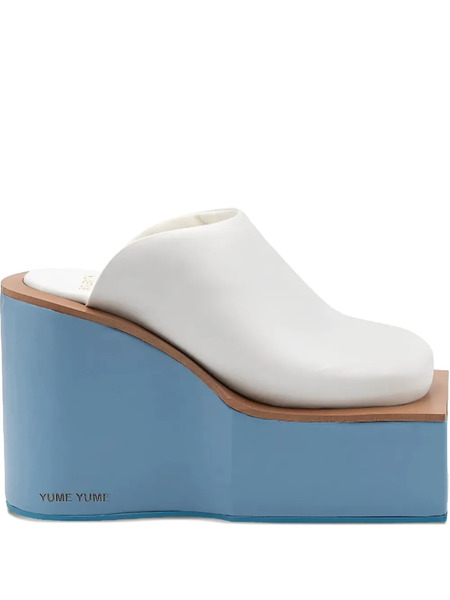  Yume Yume Platform Wedge Pumps - White 