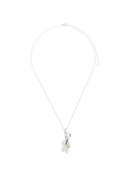  Yvmin Bear-pendant Necklace - Silver 