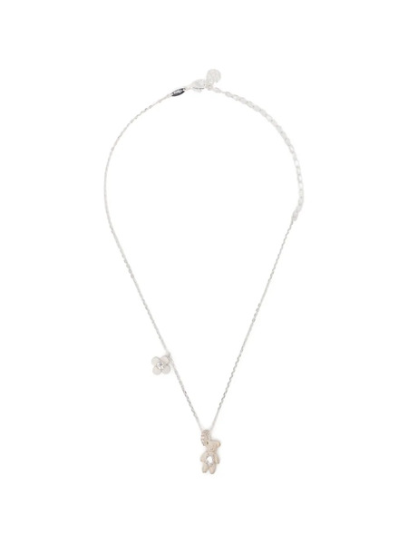  Yvmin Paradise Bear Necklace - Silver 