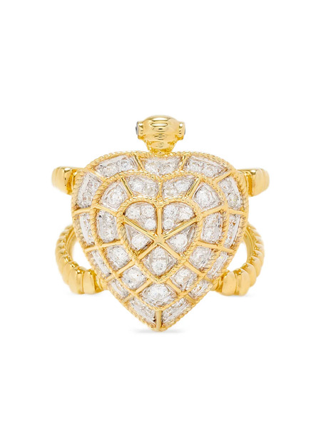  Yvonne Léon Tortoise Diamond Ring - Gold 