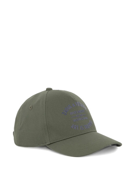  Zadig & Voltaire Kids Printed Baseball Cap - Green 