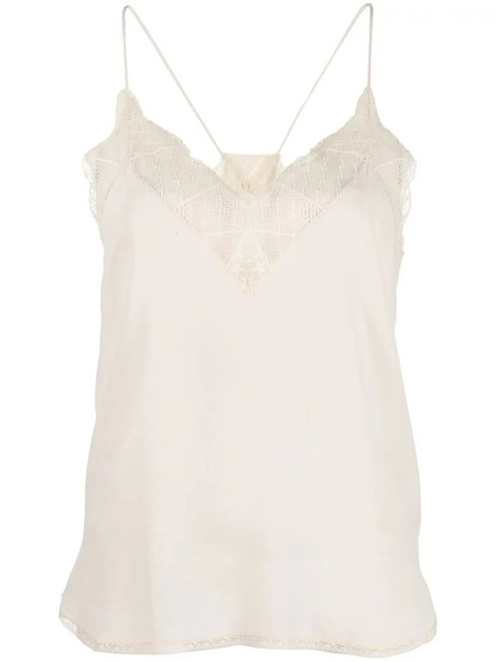  Zadig&voltaire Christy Silk Camisole - Neutrals 