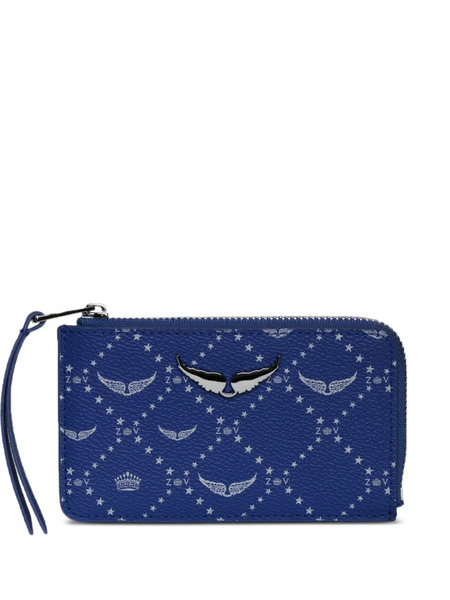  Zadig&voltaire Diamond-print Wallet - Blue 