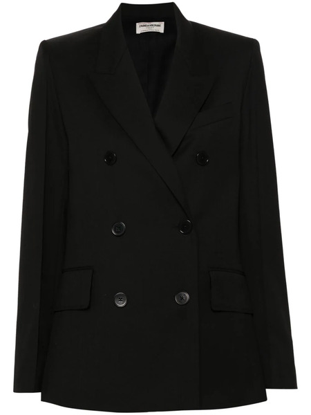  Zadig&voltaire Double-breasted Blazer - Black 