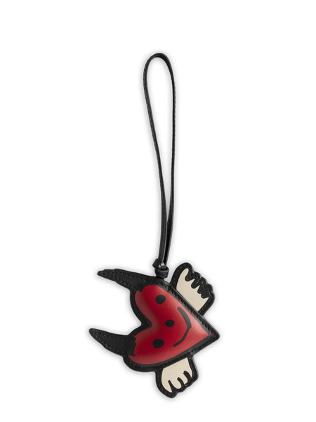  Zadig&voltaire Heart Wing Keyring - Red 