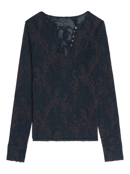  Zadig&voltaire Henley Blouse - Blue 