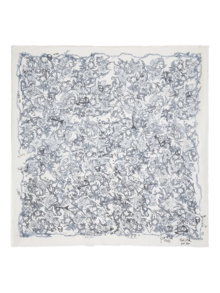  Zadig&voltaire Kerry Printed Scarf - Neutrals 