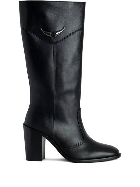  Zadig&voltaire Leather Ankle Boots - Black 