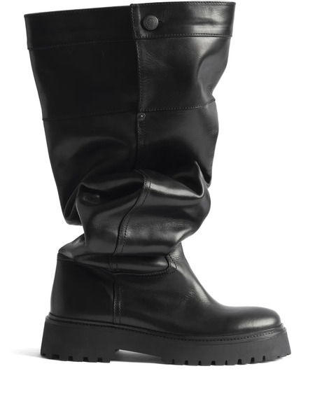  Zadig&voltaire Leather Knee-high Boots - Black 