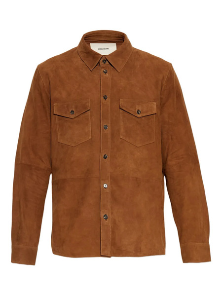  Zadig&voltaire Leather Shirt - Brown 