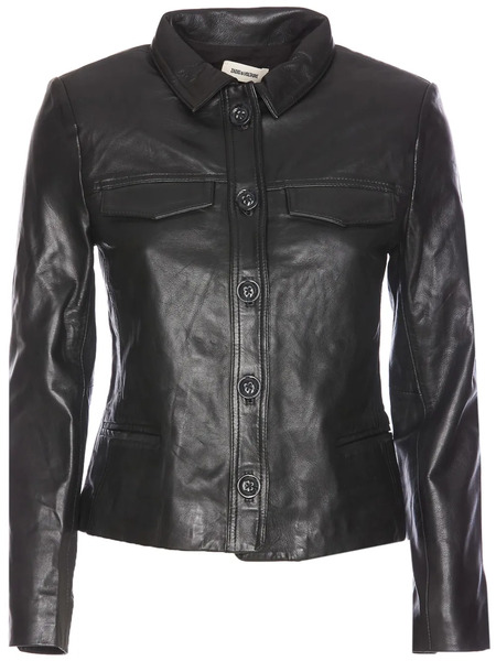  Zadig&voltaire Liam Leather Jacket - Black 