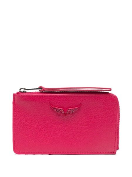  Zadig&voltaire Logo-plaque Leather Wallet - Pink 