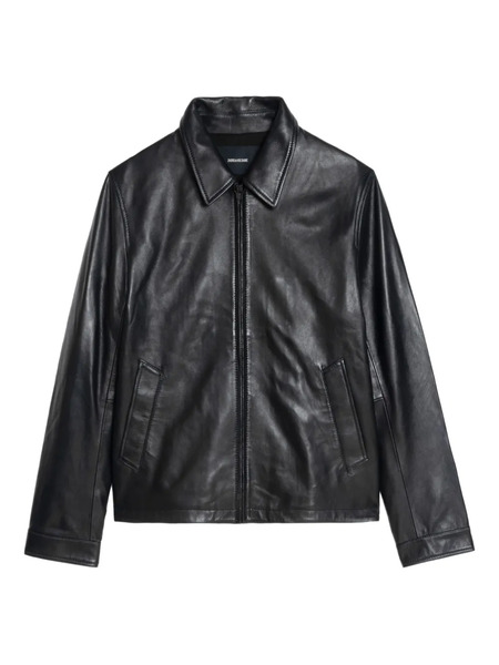  Zadig&voltaire Loumy Leather Jacket - Black 