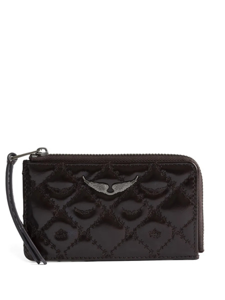  Zadig&voltaire Monogram Quilted Wallet - Brown 