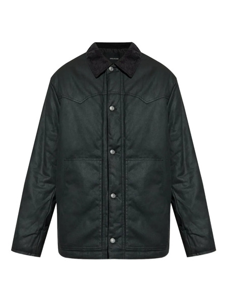  Zadig&voltaire Panelled Button-up Jacket - Black 