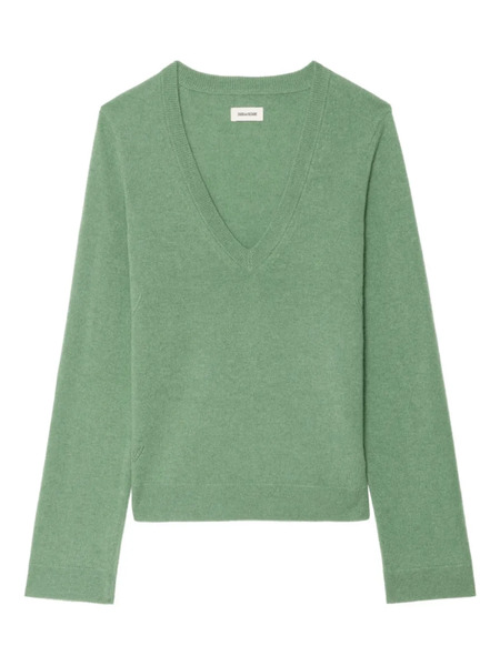  Zadig&voltaire Patch V-neck Sweater - Green 