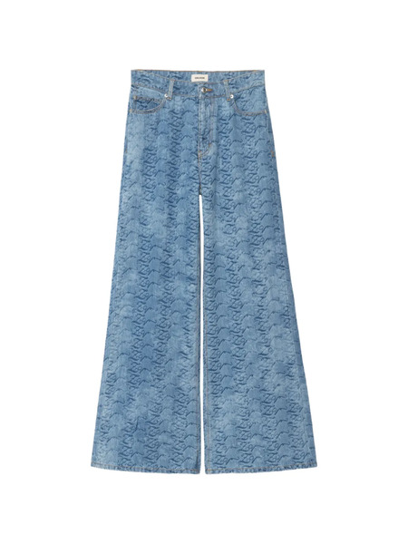  Zadig&voltaire Printed Jeans - Blue 