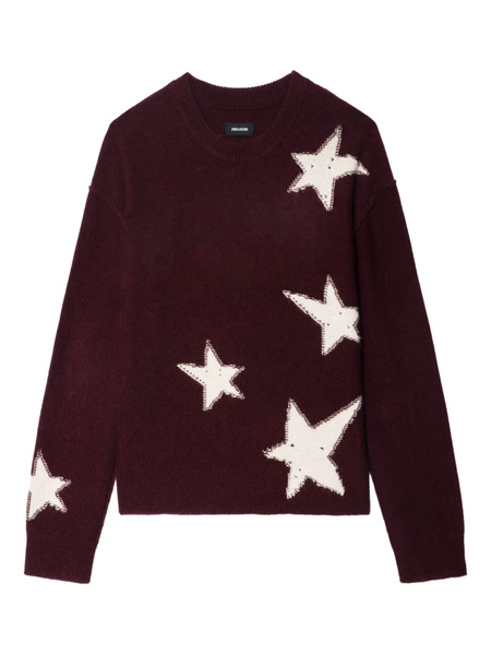  Zadig&voltaire Star-pattern Cashmere Jumper - Red 