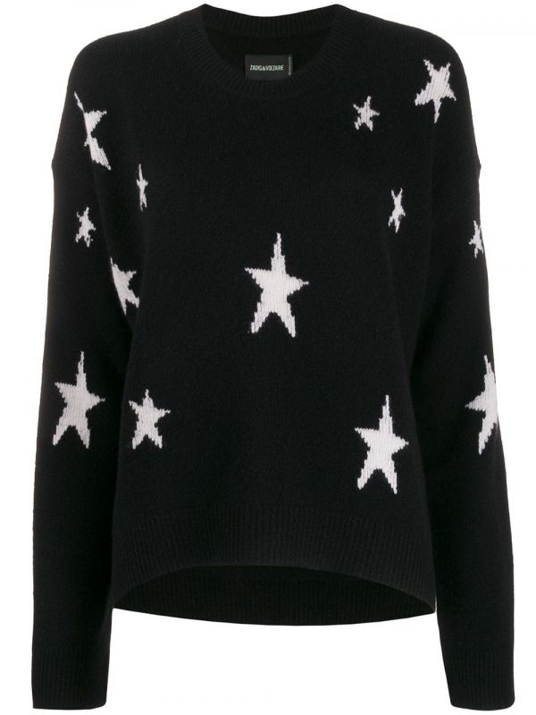  Zadig&voltaire Star Print Sweater - Black 