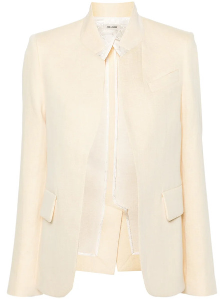  Zadig&voltaire Very Lurex Single-breasted Blazer - Yellow 
