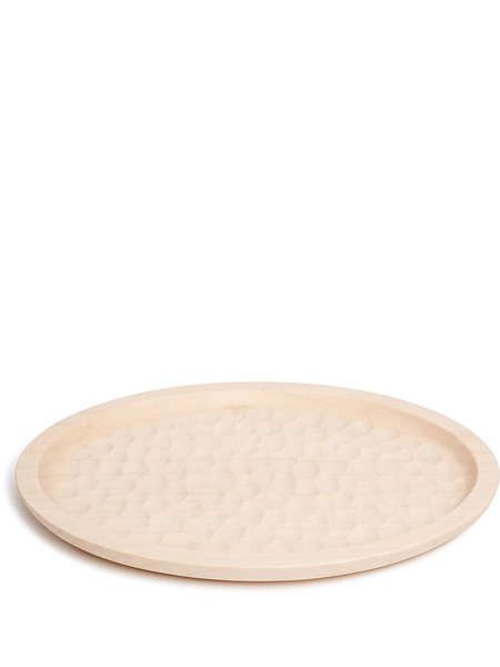  Zanat Touch Wooden Tray - Neutrals 