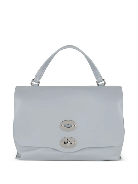  Zanellato Postina Leather Shoulder Bag - Blue 