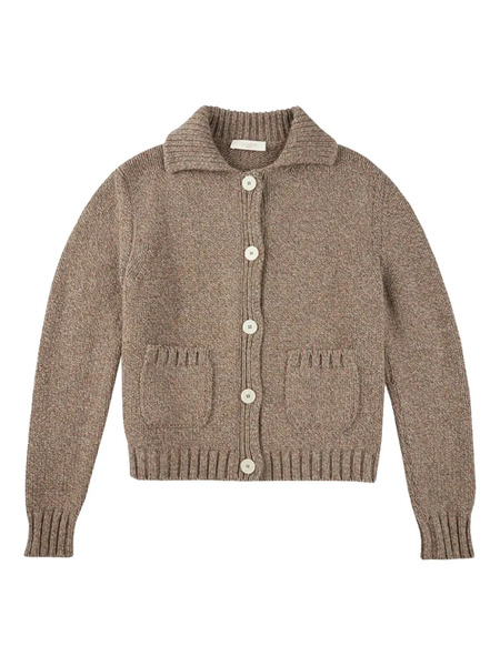  Zanone Button-up Patch-pocket Cardigan - Brown 