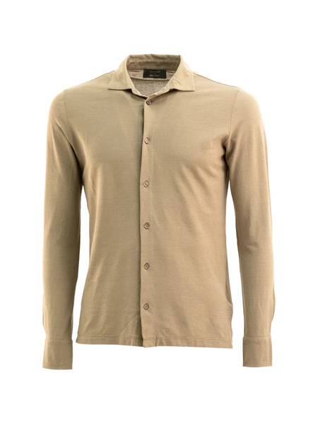  Zanone Buttoned Shirt - Neutrals 