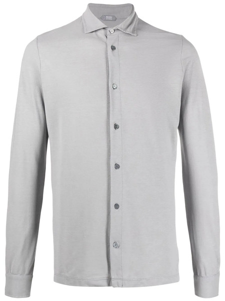  Zanone Classic Button-up Shirt - Grey 