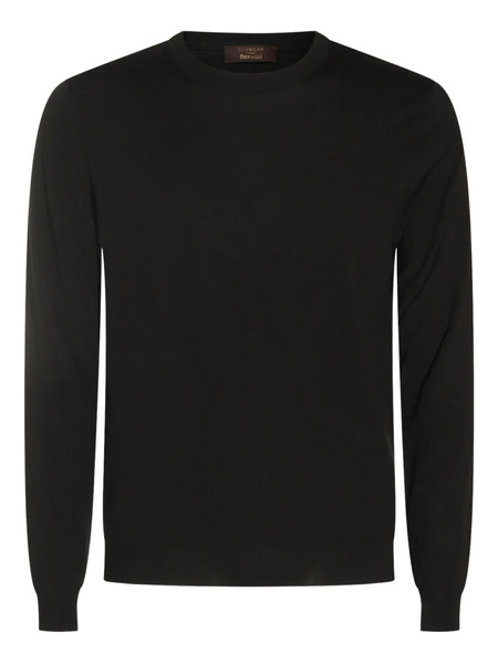  Zanone Crew-neck Sweater - Black 