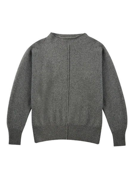  Zanone Cut-neck Sweater - Grey 