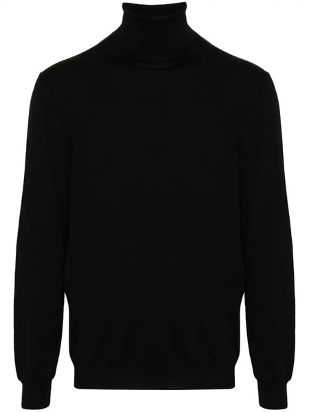  Zanone Fine-knit Sweater - Black 