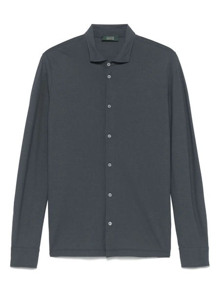  Zanone Jersey Shirt - Grey 
