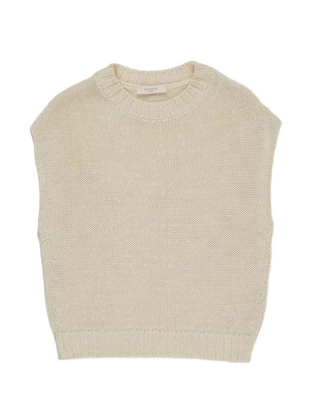 Zanone Knitted Vest - Neutrals 
