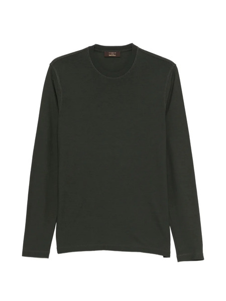  Zanone Long Sleeve Top - Green 