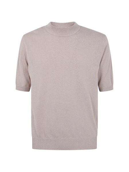  Zanone Short Sleeve T-shirt - Neutrals 