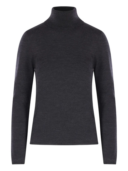  Zanone Turtleneck Top - Grey 