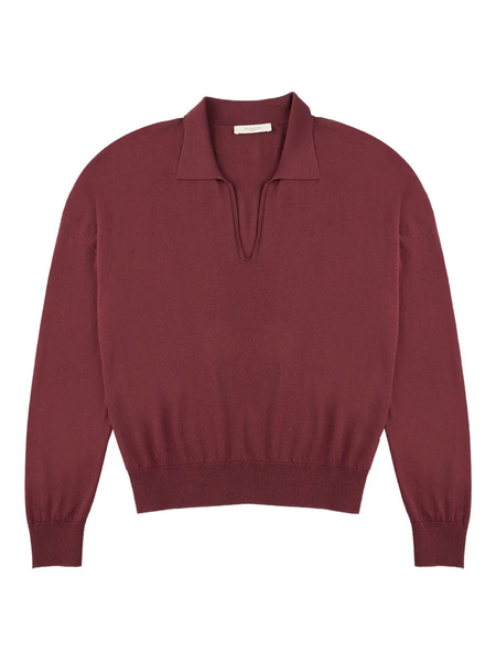 Zanone V-neck Sweater - Red 