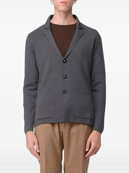  Zanone Virgin Wool Blazer - Grey 