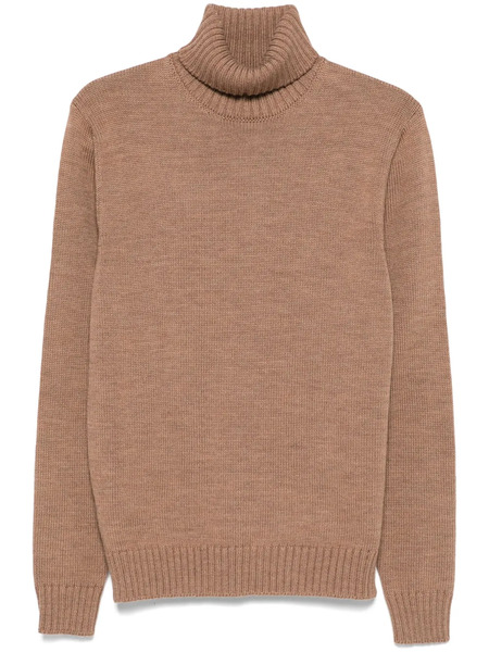  Zanone Virgin Wool Sweater - Brown 