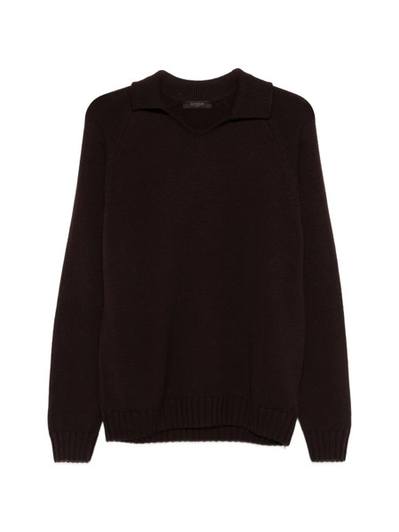  Zanone Virgin Wool Sweater - Brown 