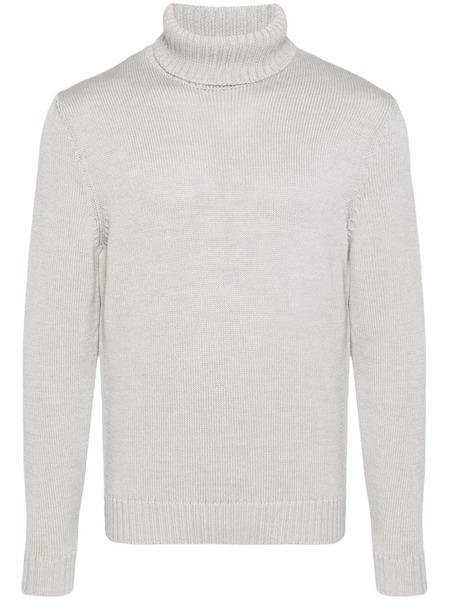  Zanone Virgin Wool Sweater - Grey 